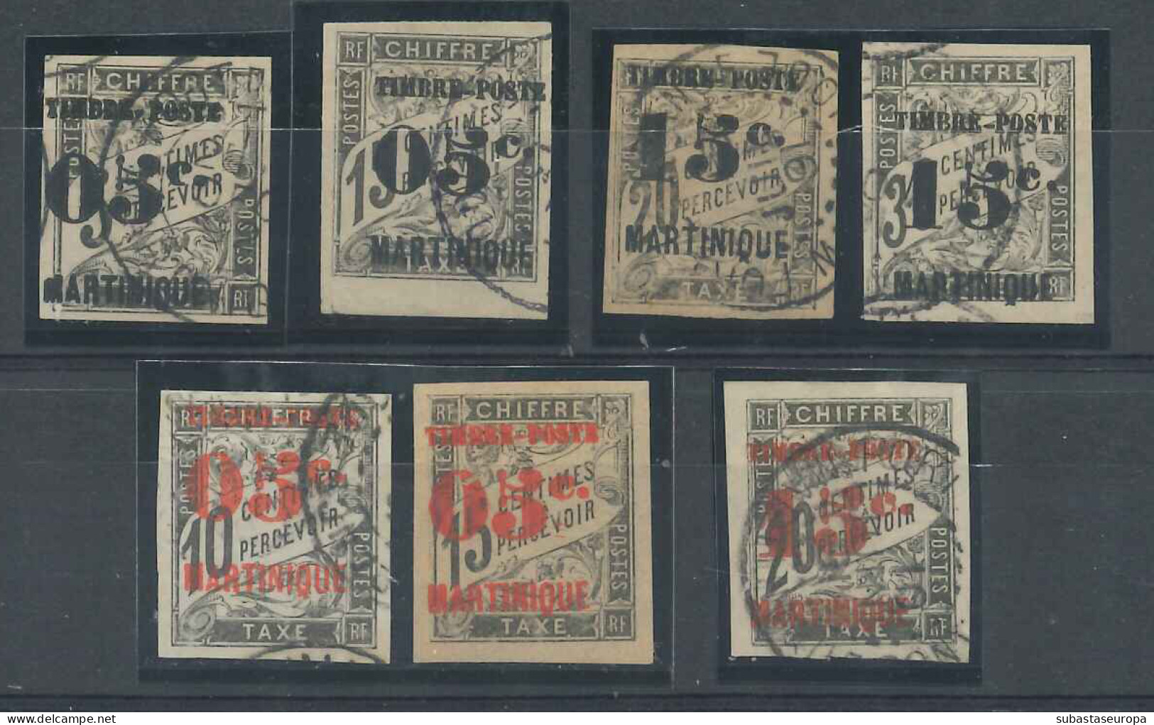 MARTINICA. Ø 19/25. Cat. +150 €. - Used Stamps