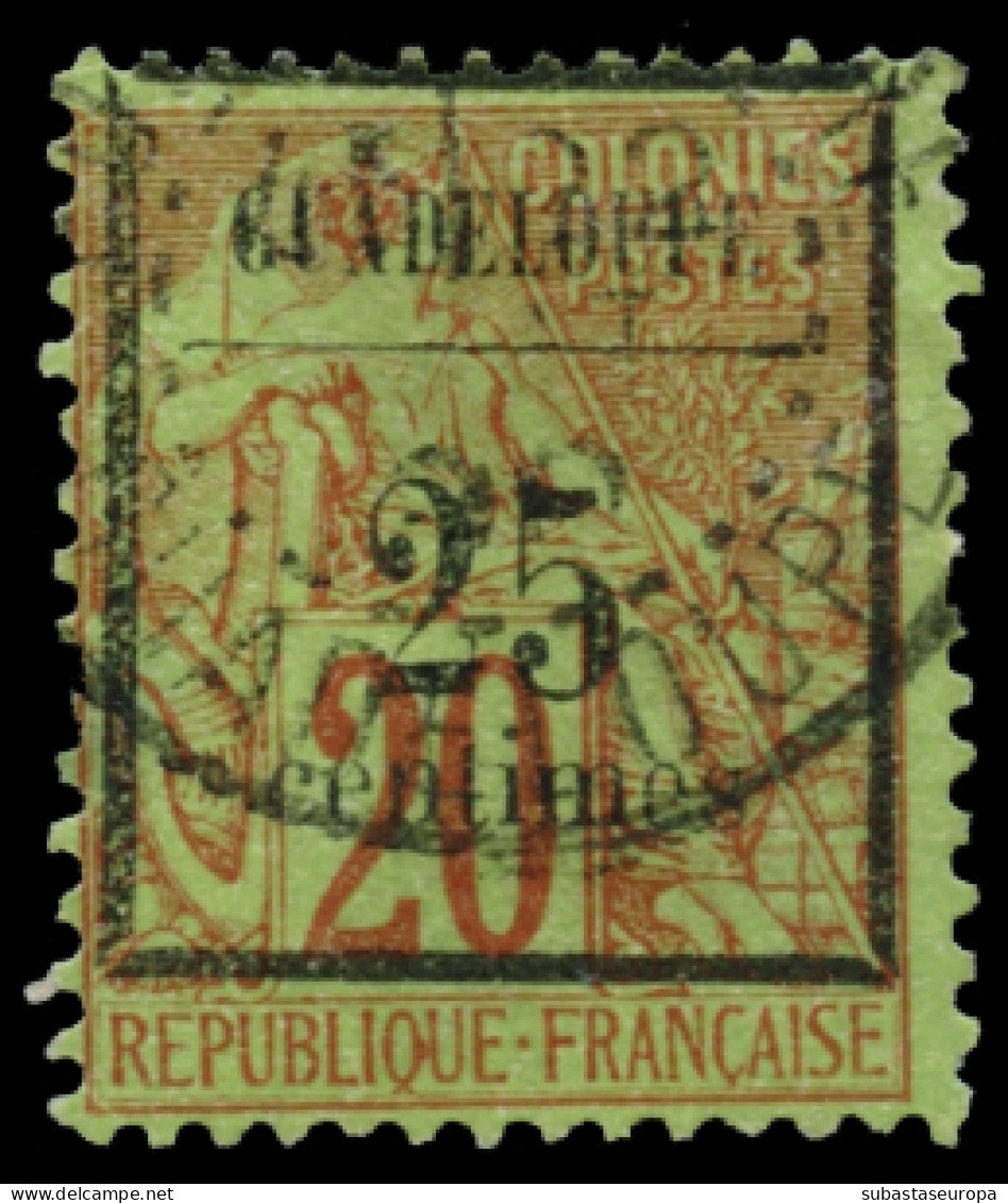 GUADALUPE. Ø 3/5. Cat. 69 €. - Used Stamps