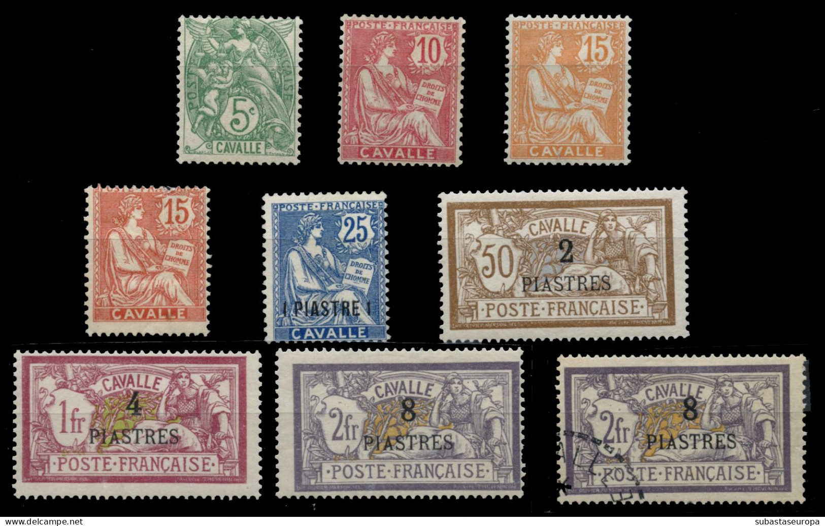 CAVALLE. * 10/16. Bonita. Se Incluyen 12a Y Ø 16. Cat. 88 €. - Unused Stamps