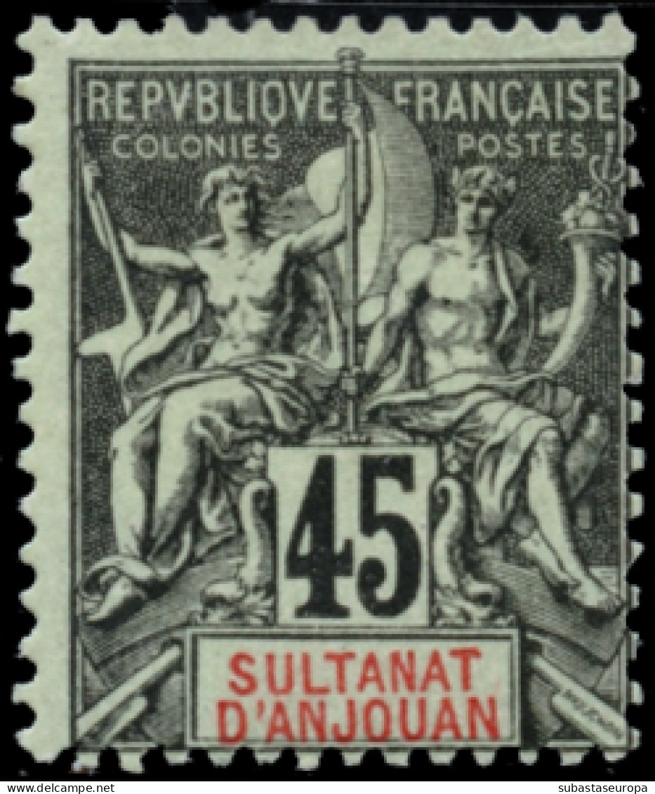 ANJOUAN. * 14/19 Y 20/30. Cat. 356 €. - Unused Stamps