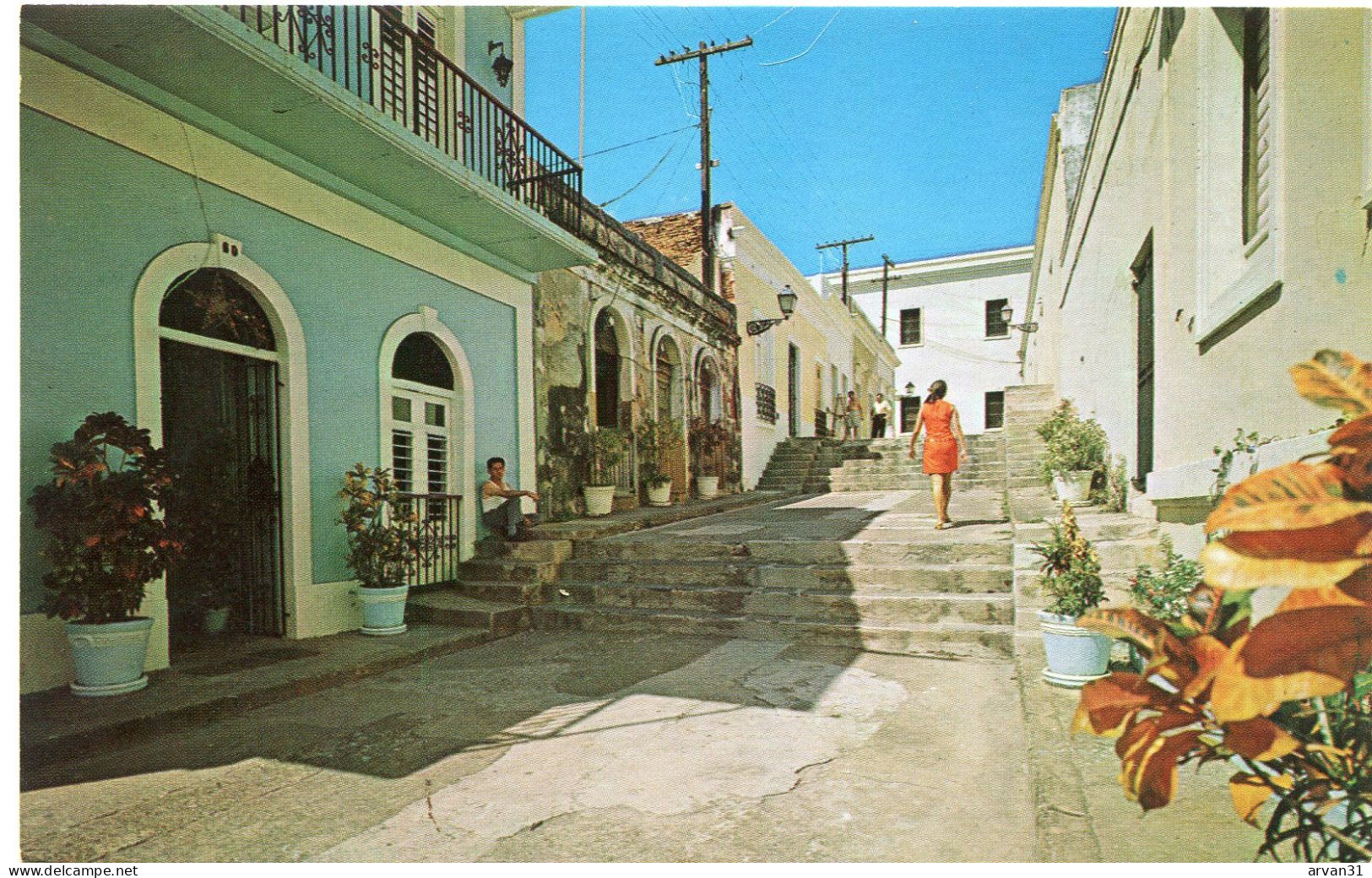 SAN JUAN - PUERTO RICO - CALLEJON Del HOSPITAL    - - Puerto Rico