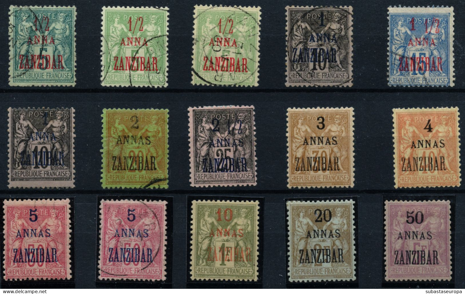 ZANZÍBAR. Ø/* 17/31. Valores Finales En Nuevo. Cat. +550 €. - Unused Stamps