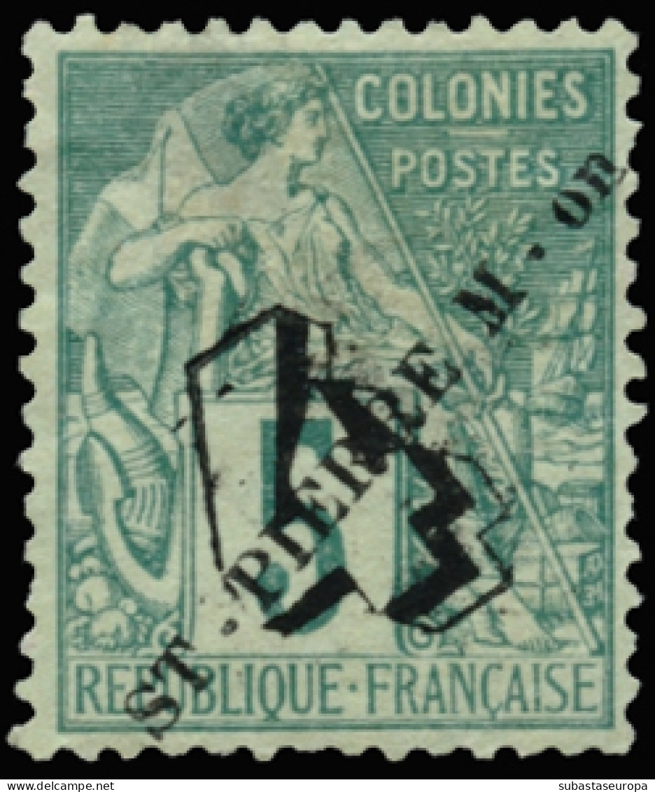 SAINT PIERRE. * 45/50. Cat. 110 €. - Unused Stamps