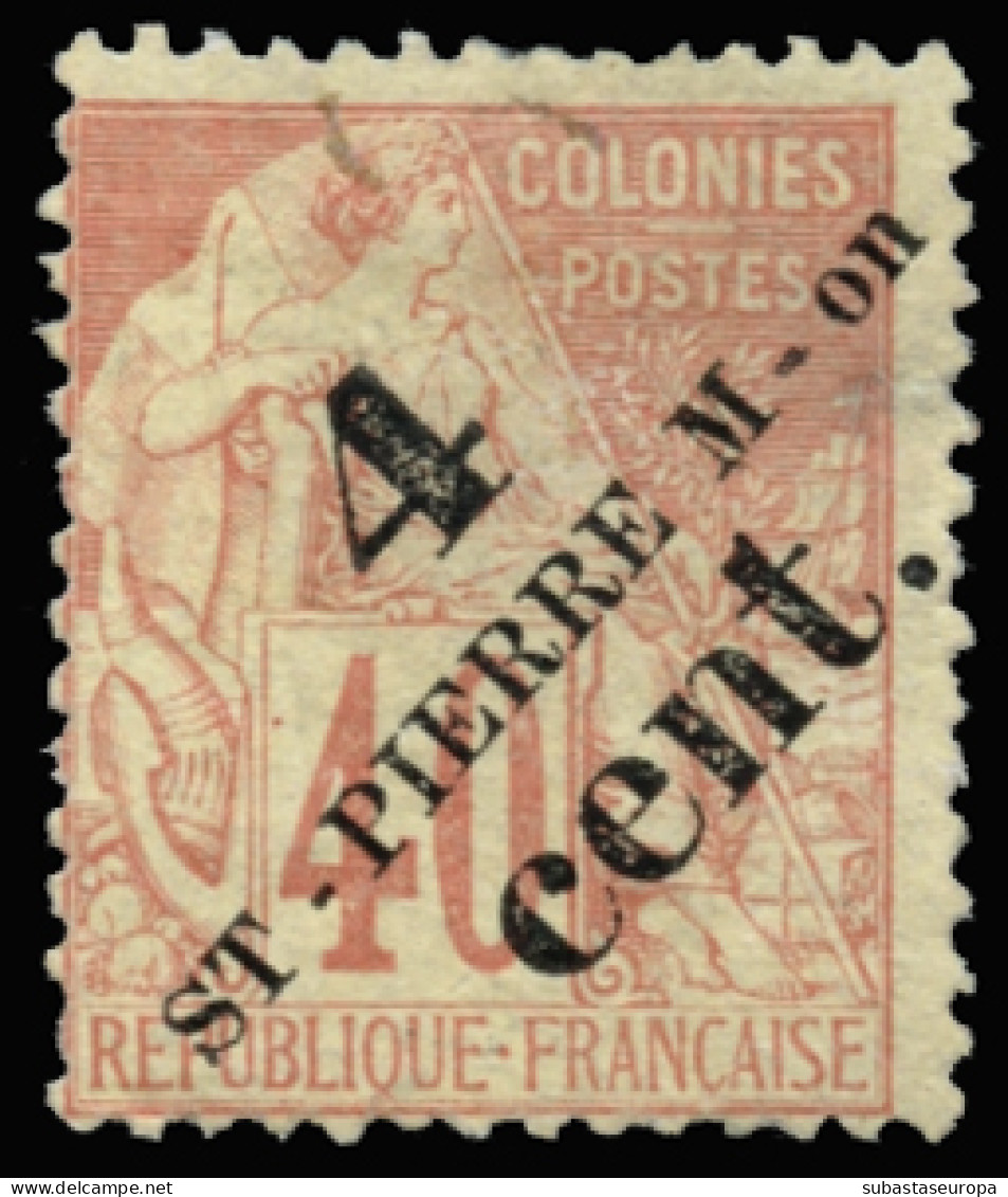 SAINT PIERRE. * 35/44. Cat. 235 €. - Unused Stamps