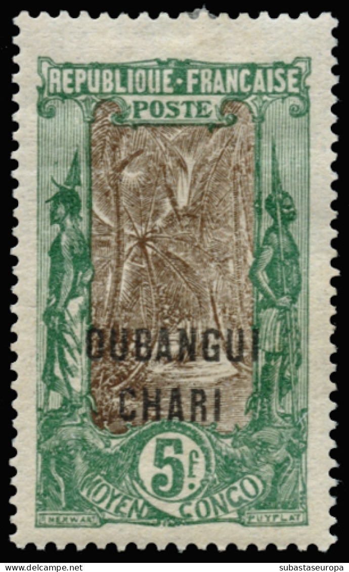 OUBANGUI. * 18/19, 20/24 Y 25/42. Cat. 149 €. - Unused Stamps