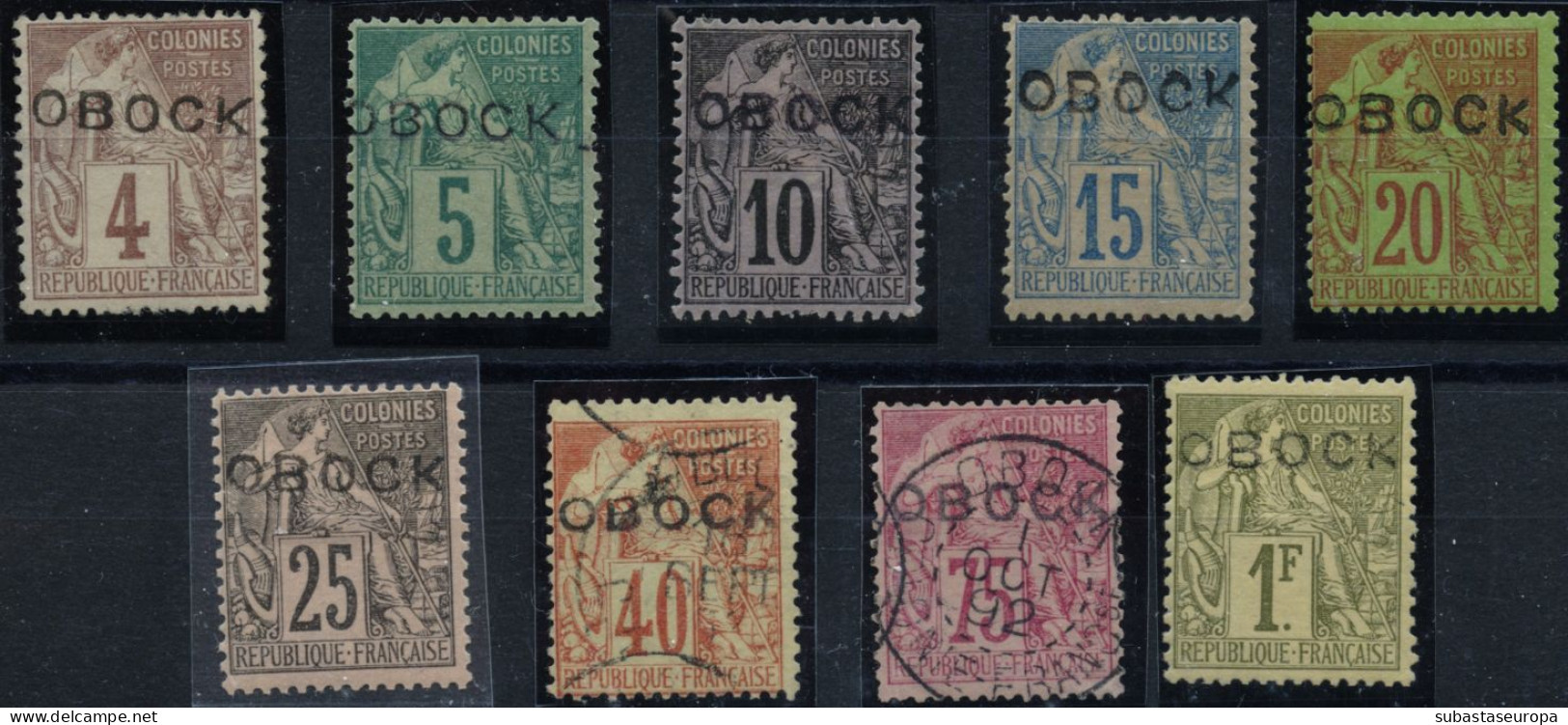 OBOCK. */Ø 12/20. Cat. 799 €. - Unused Stamps