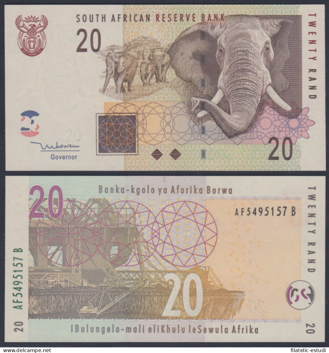 Sudáfrica South African 20 Ran 2009 Billete Banknote Sin Circular - Other - Africa