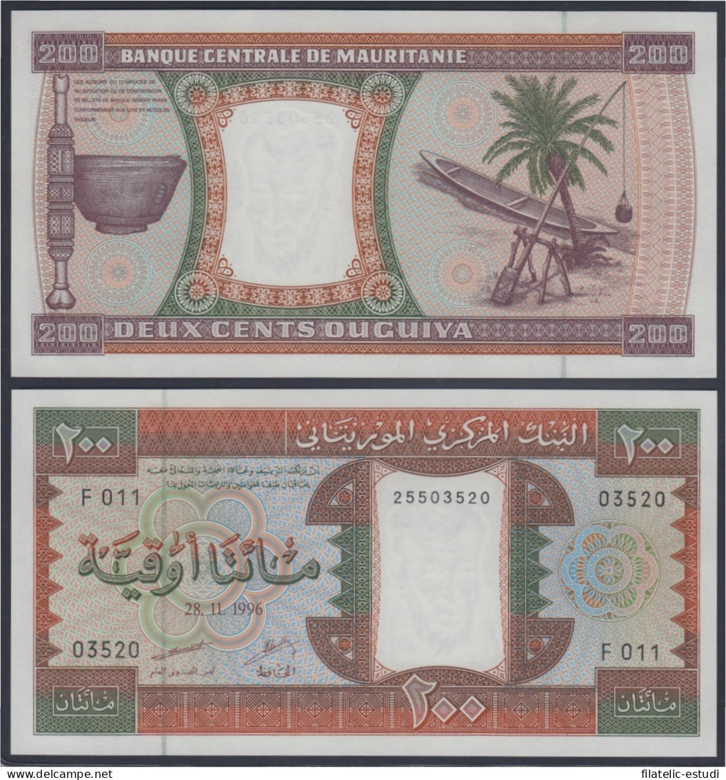 Mauritania 100 Olguiya 1974 Billete Banknote Sin Circular - Other - Africa