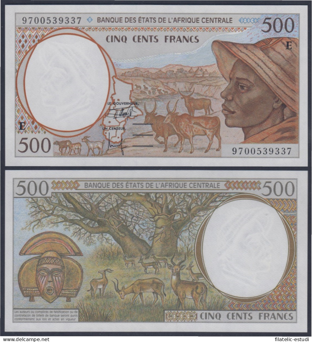 Camerún Cameroun 500 Francs 1993 Billete Banknote Sin Circular - Other - Africa