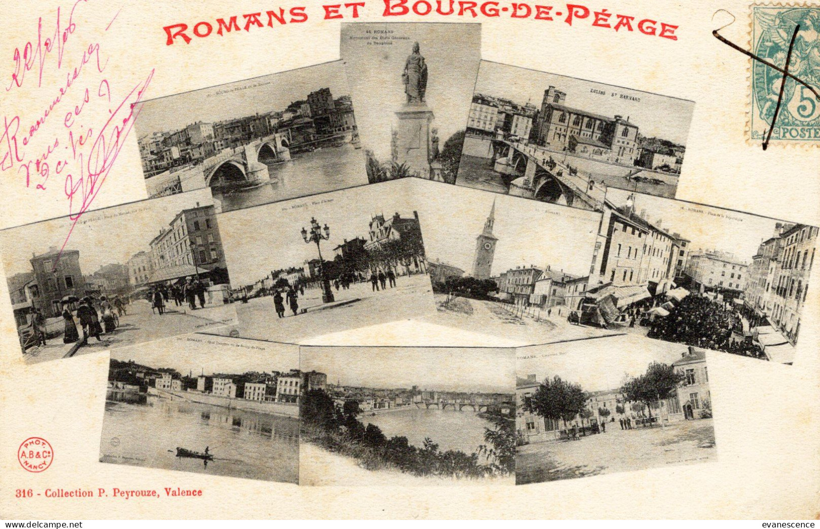 26 : Romans Et Bourg De Péage   /// Ref Mars 24. ///  N°  29.385 - Bourg-de-Péage