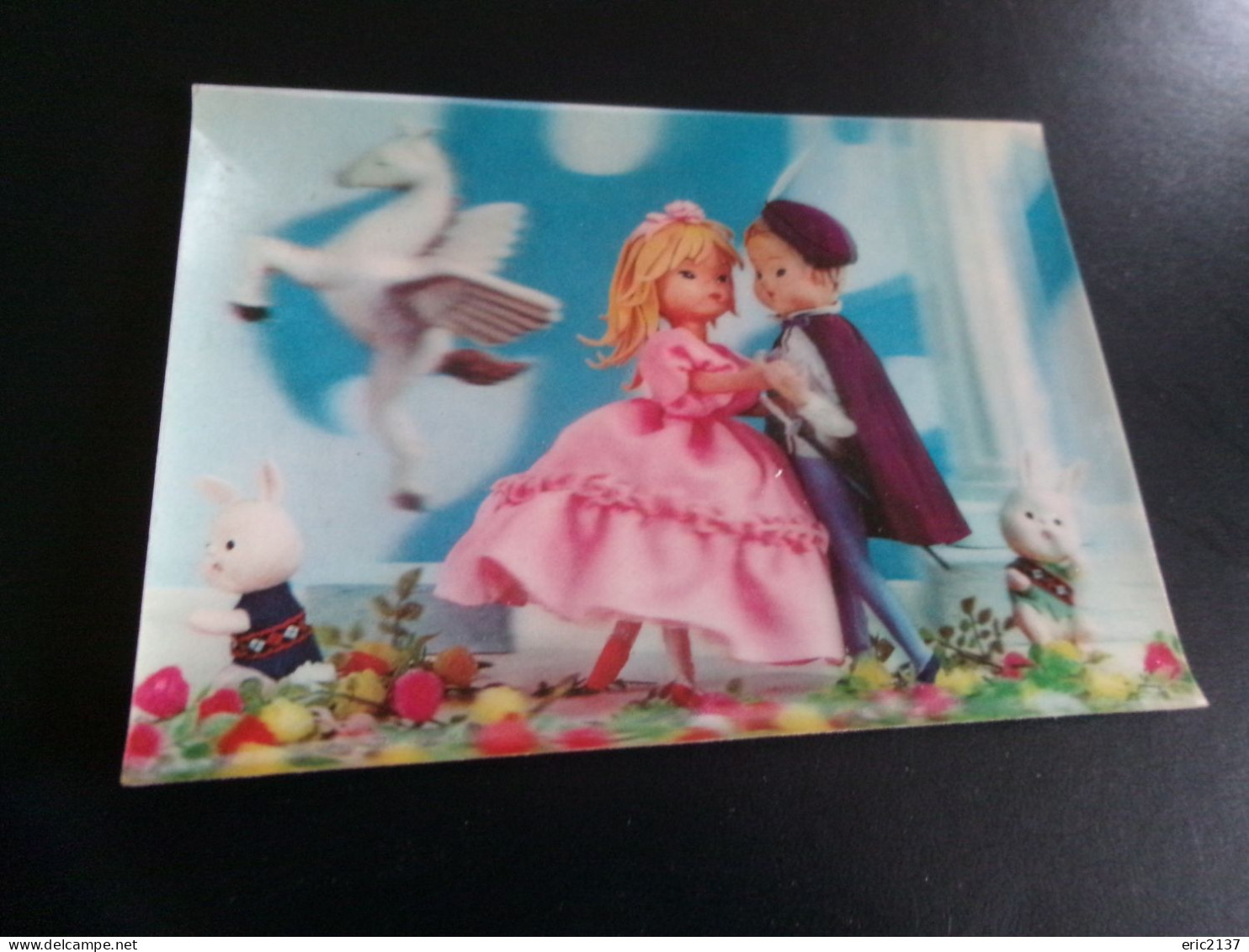 BELLE CARTE  VISIO-RELIEF 3D....."LES PETITS DANSEURS" ... - Fairy Tales, Popular Stories & Legends