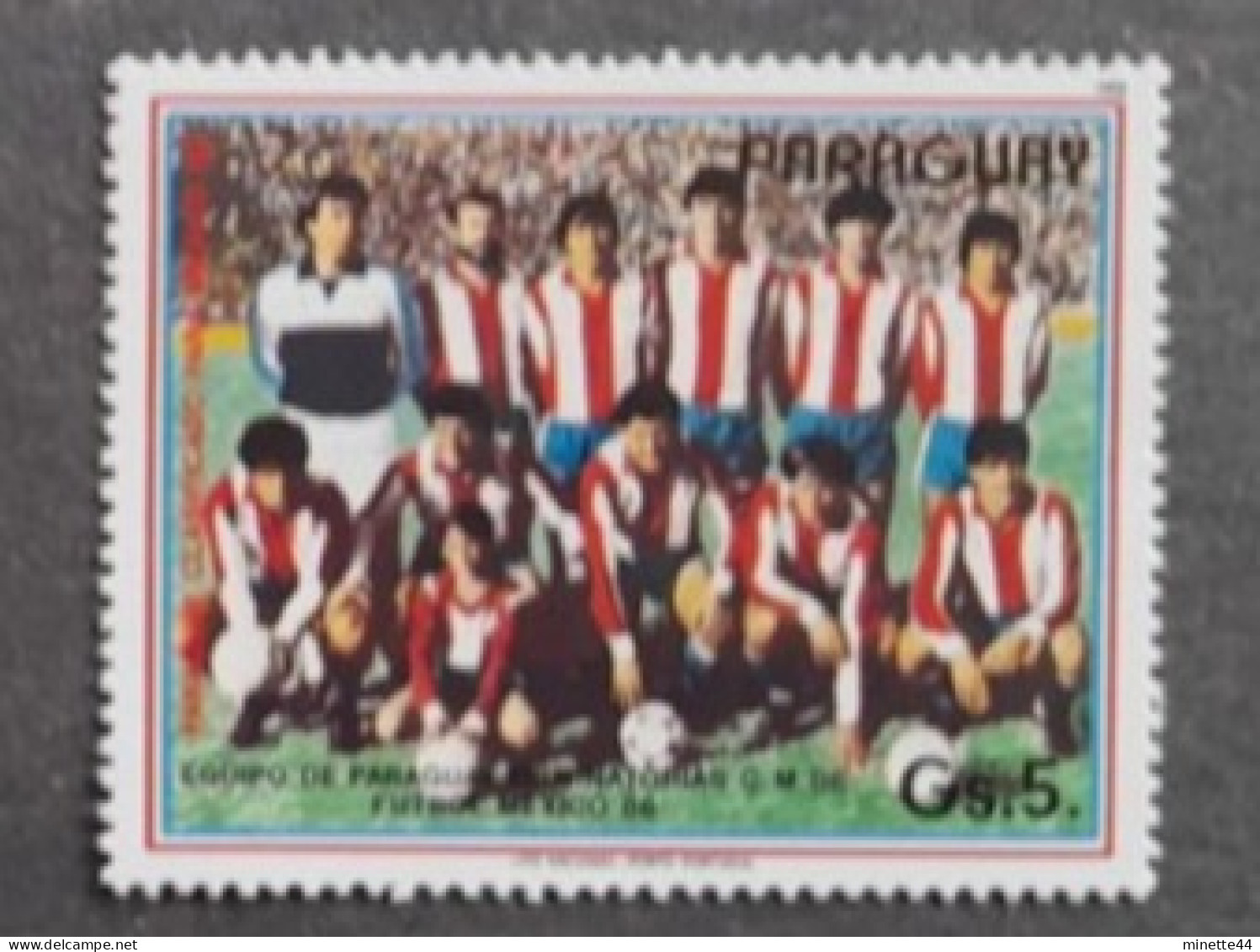 PARAGUAY 1986  MNH**   FOOTBALL FUSSBALL SOCCER  CALCIO VOETBAL FUTBOL FUTEBOL FOOT - 1986 – Mexico