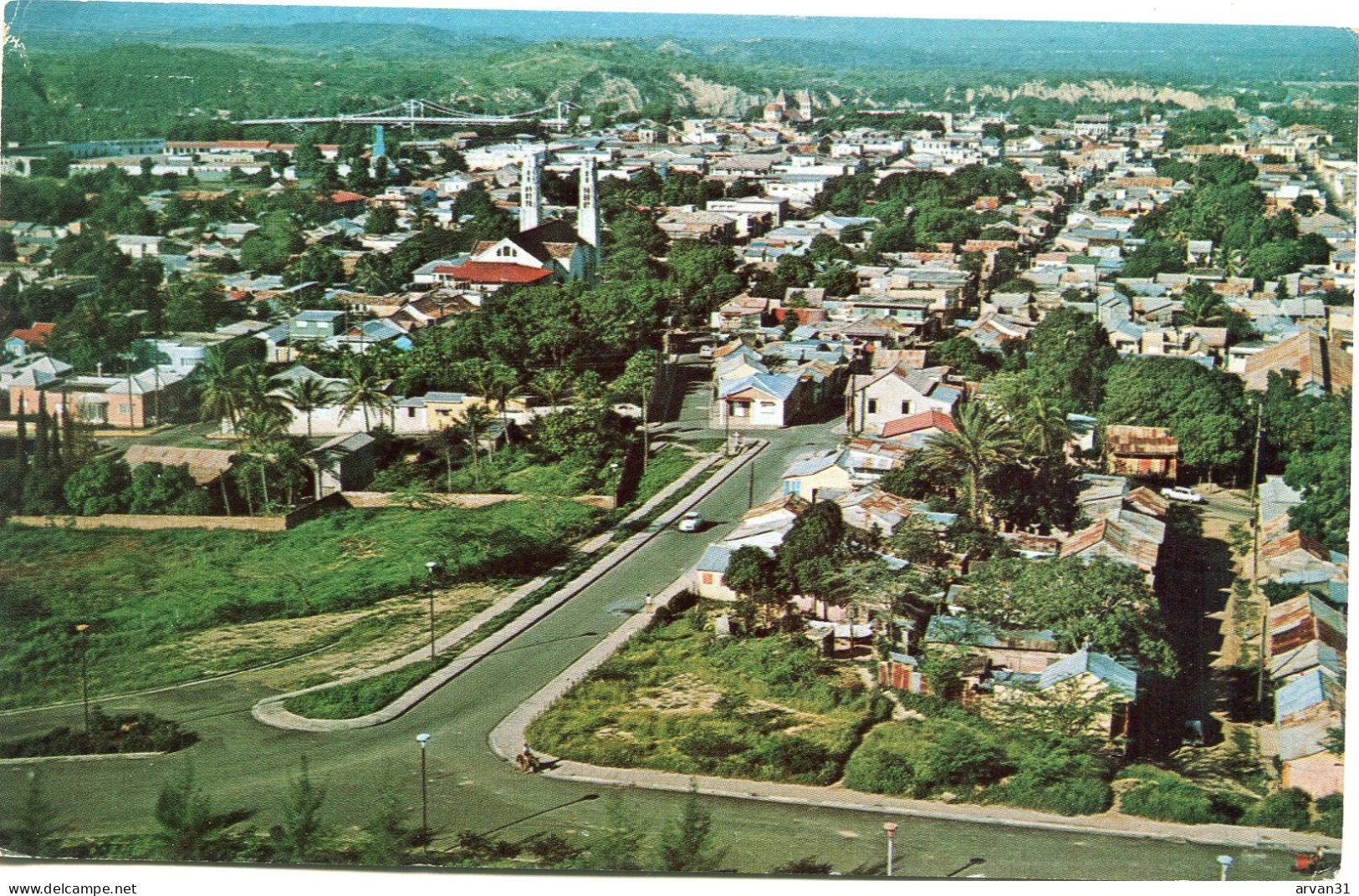 REPUBLIQUE DOMINICAINE - SANTIAGO VISTA AEREA De La CIUDAD - - Dominikanische Rep.