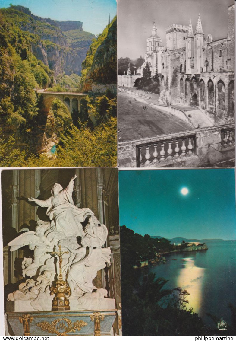 France  - Lot De 1000 Cartes Postales - 500 Postales Min.