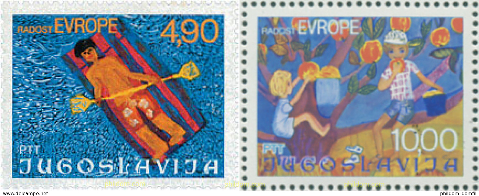 67200 MNH YUGOSLAVIA 1977 DIBUJOS INFANTILES - Neufs