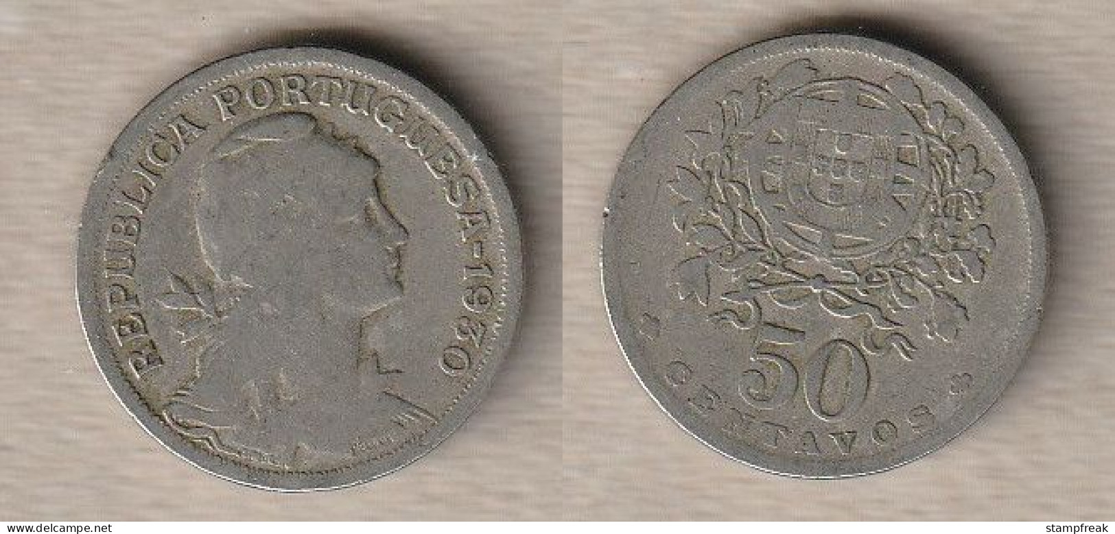 02464) Portugal, 50 Centavos 1930 - Malaysie