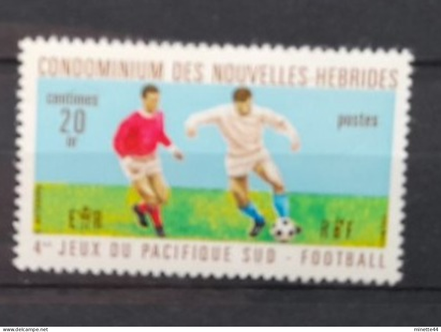 NOUVELLES HEBRIDES 1971  MNH**   FOOTBALL FUSSBALL SOCCER  CALCIO VOETBAL FUTBOL FUTEBOL FOOT - Neufs