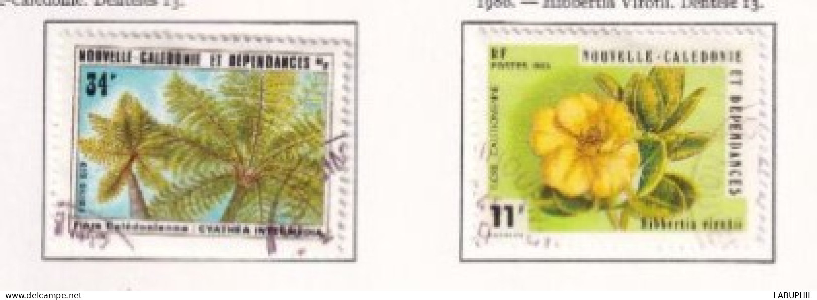 NOUVELLE CALEDONIE Dispersion D'une Collection Oblitéré Used 1980 - Used Stamps