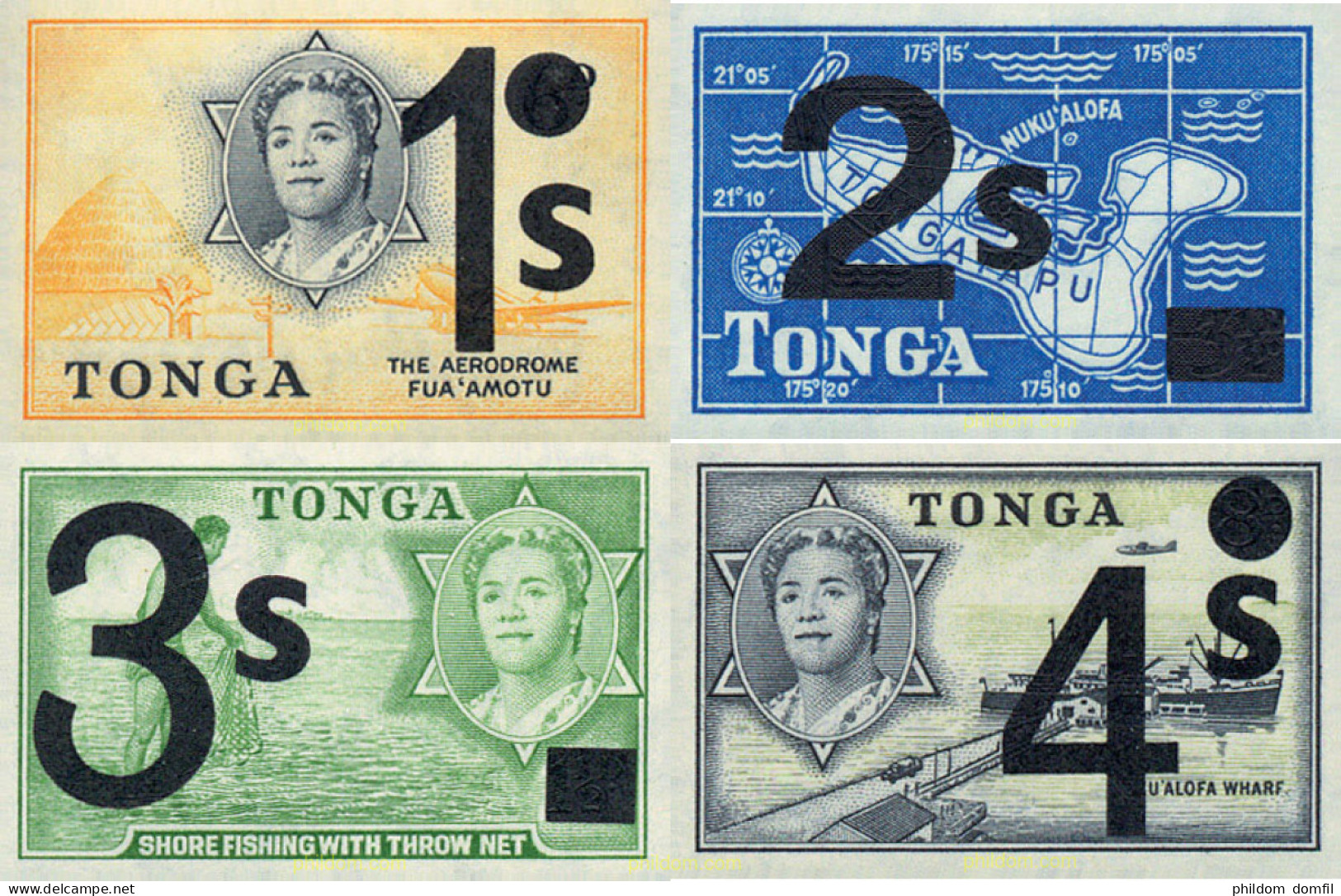 683223 HINGED TONGA 1969 MOTIVOS VARIOS - Tonga (...-1970)
