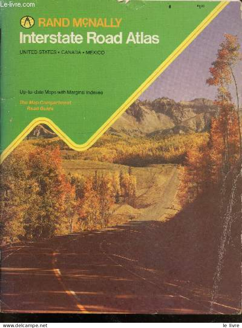 Interstate Road Atlas - United States, Canada, Mexico - Up To Date Maps With Marginal Indexes - The Map Compartment Road - Linguistica