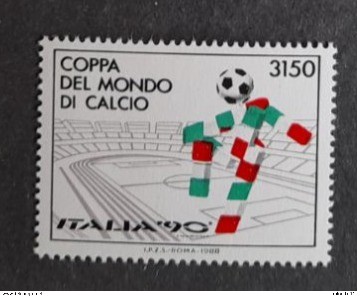 ITALIE ITALIA 1990   MNH**   FOOTBALL FUSSBALL SOCCER  CALCIO VOETBAL FUTBOL FUTEBOL FOOT - 1990 – Italien