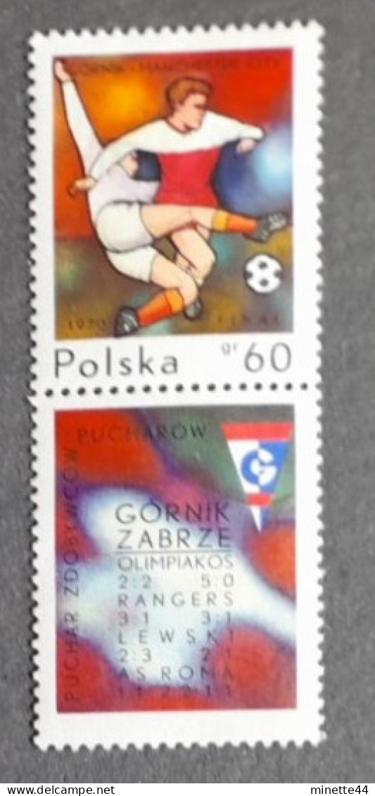 POLOGNE POLSKA 1970   MNH**   FOOTBALL FUSSBALL SOCCER  CALCIO VOETBAL FUTBOL FUTEBOL FOOT - Neufs