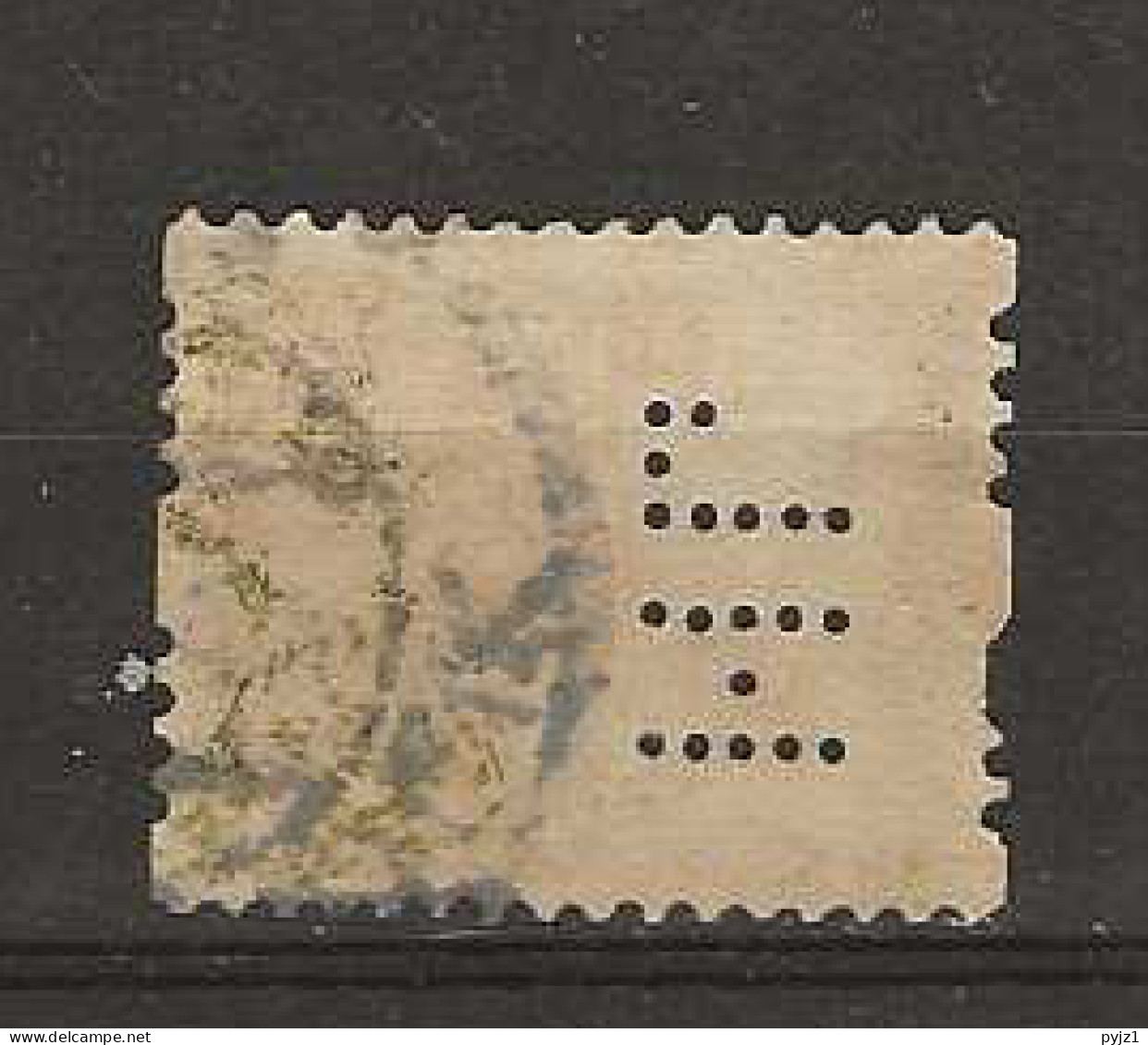 1926 USED Nederland NVPH R21 Met Watermerk Perfin - Used Stamps