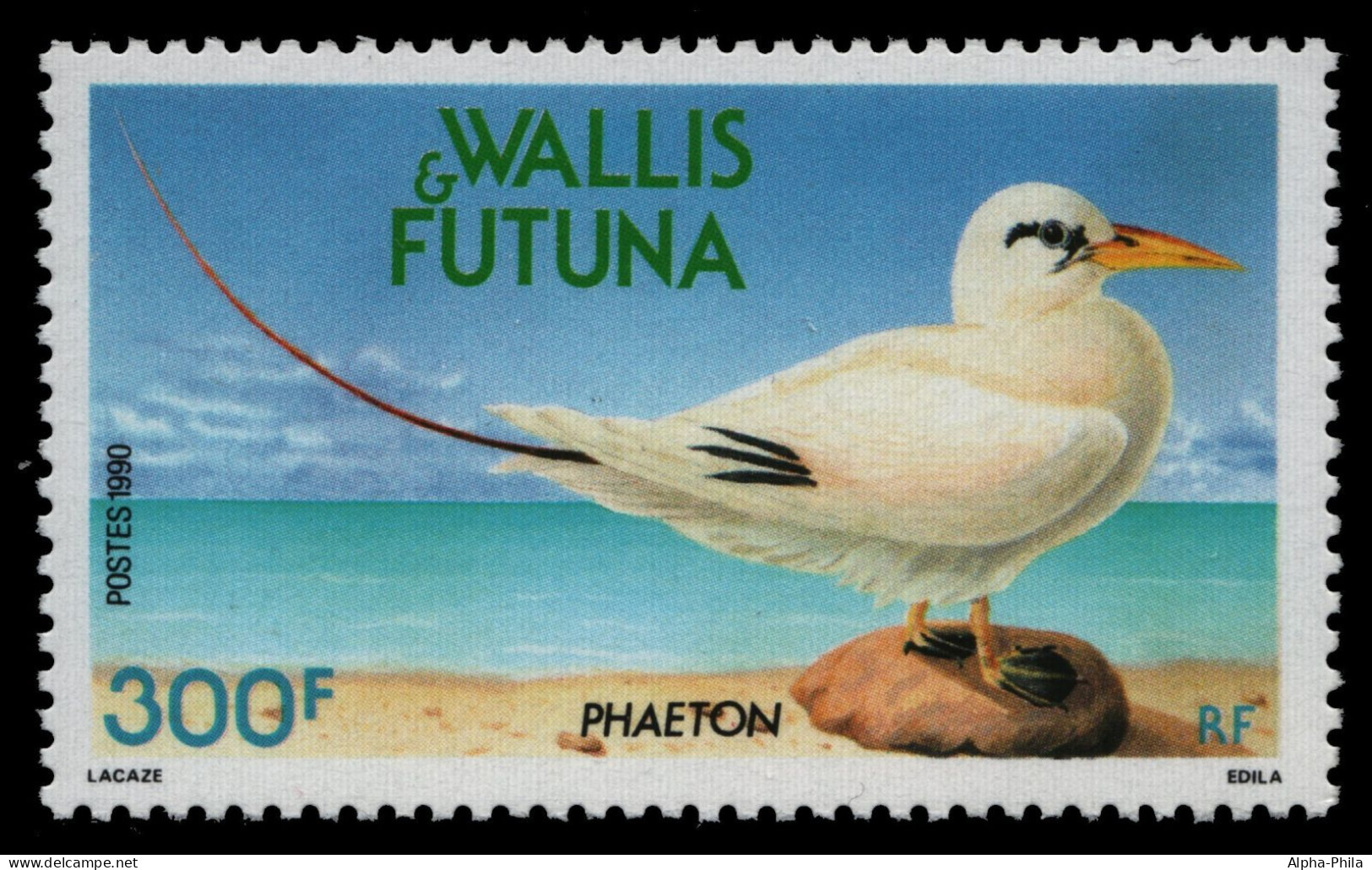 Wallis & Futuna 1990 - Mi-Nr. 580 ** - MNH - Aus Satz - Vögel / Birds - Ungebraucht