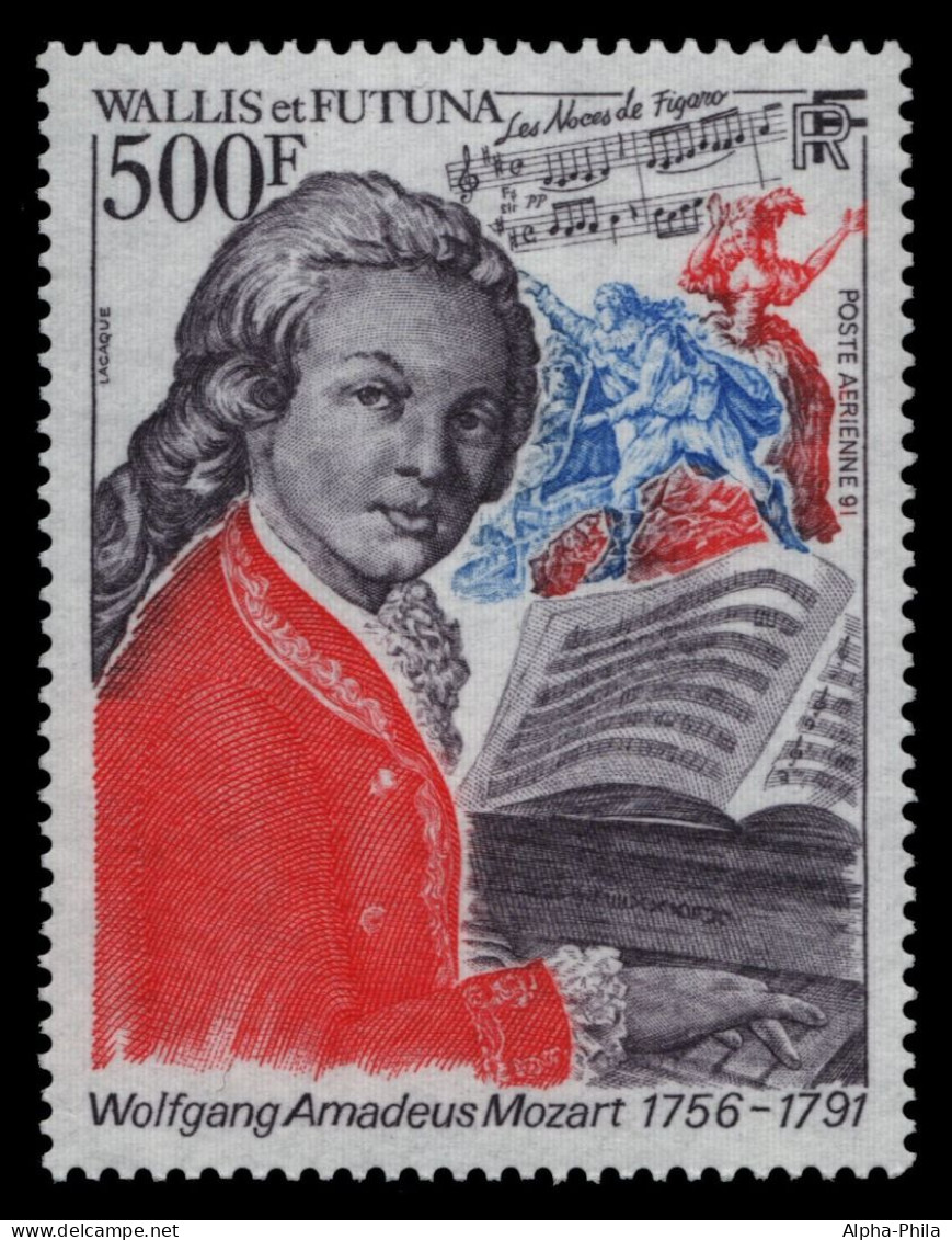 Wallis & Futuna 1991 - Mi-Nr. 603 ** - MNH - Mozart - Nuovi