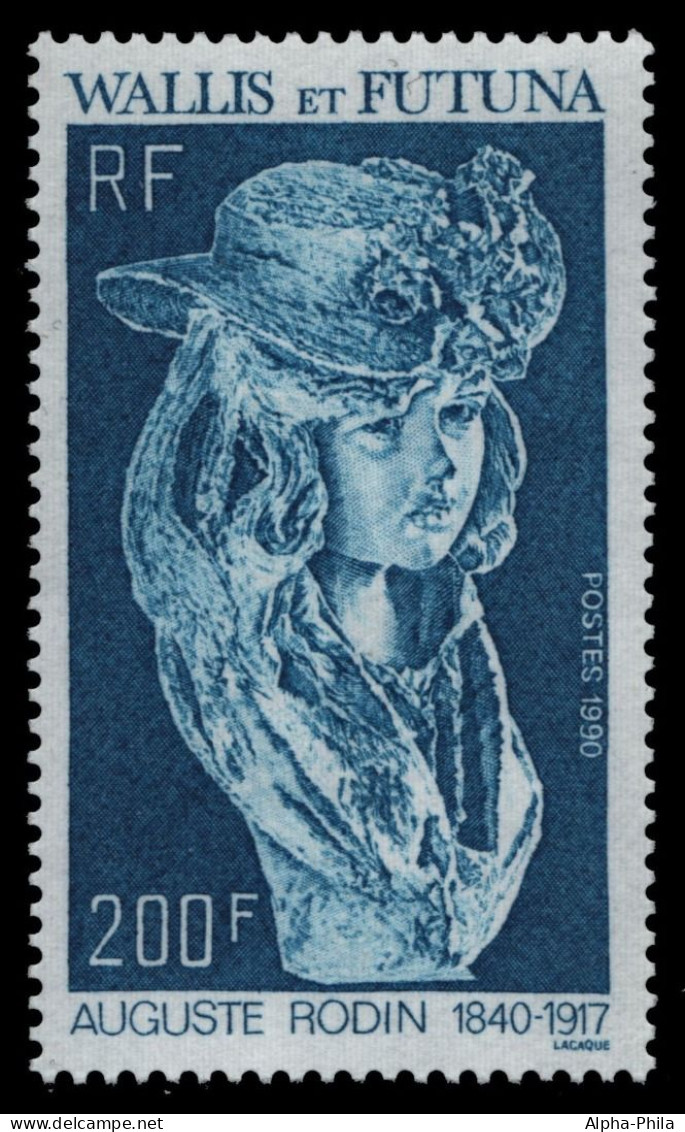 Wallis & Futuna 1990 - Mi-Nr. 576 ** - MNH - Auguste Rodin - Nuevos