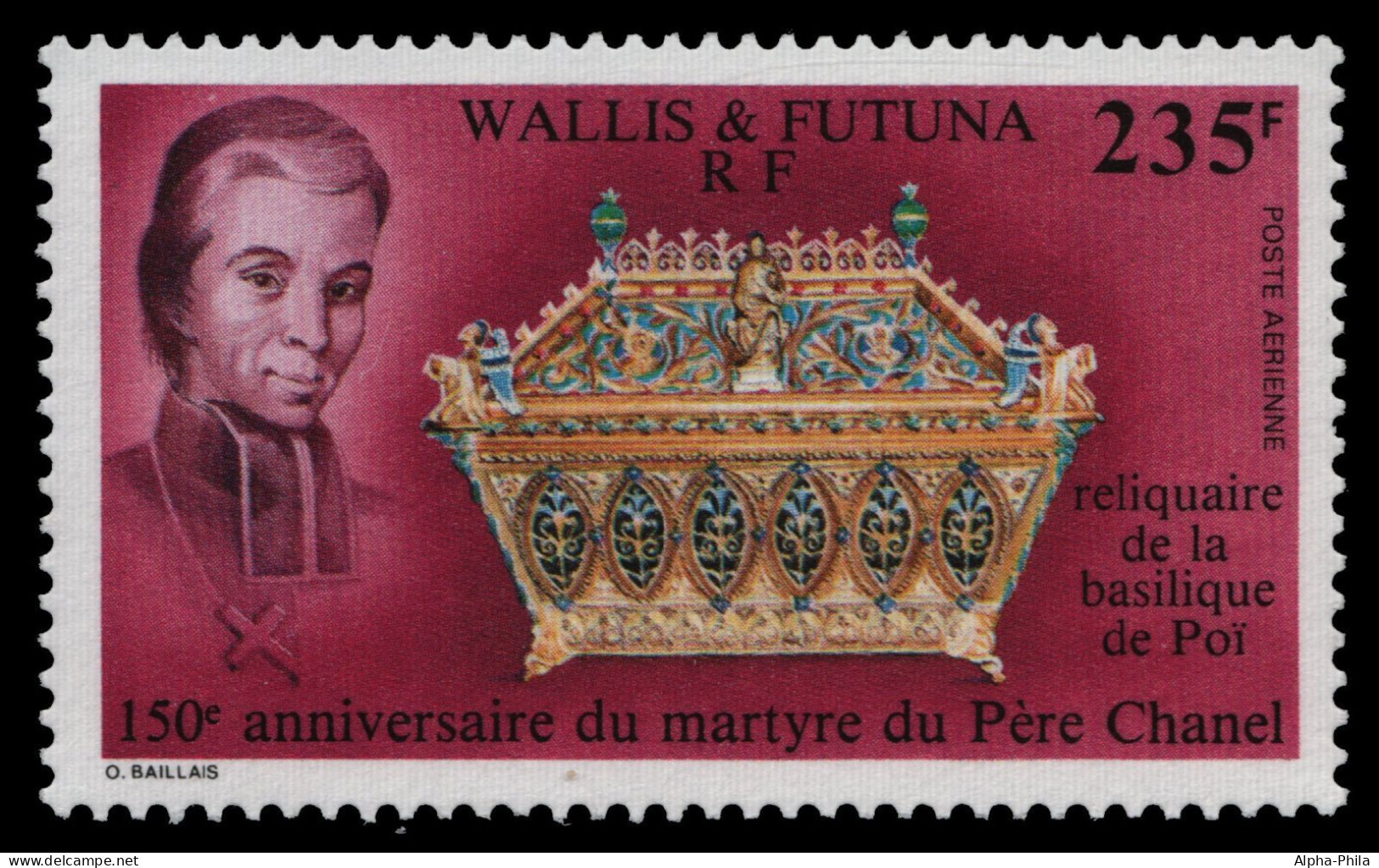 Wallis & Futuna 1991 - Mi-Nr. 594 ** - MNH - Pierre Chanel - Neufs