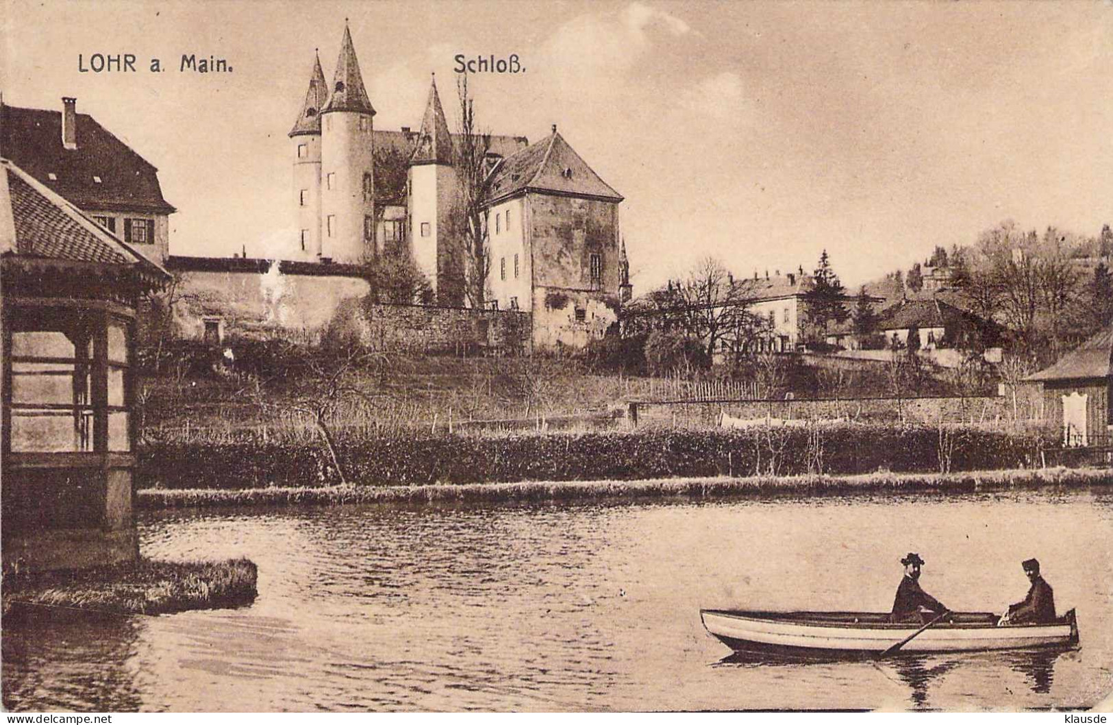 Lohr A.Main - Schloß Gel.1921 - Lohr