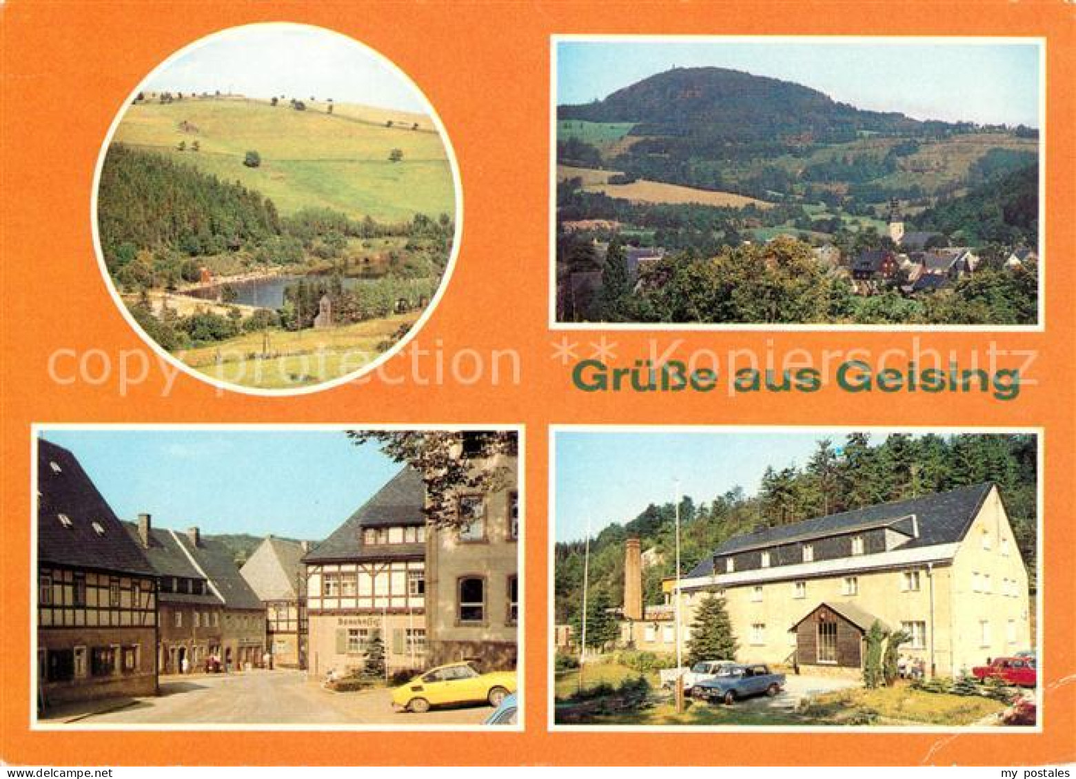 73041084 Geising Erzgebirge Stadtbad Huettenteich Teilansicht Erholungsheim Am A - Geising