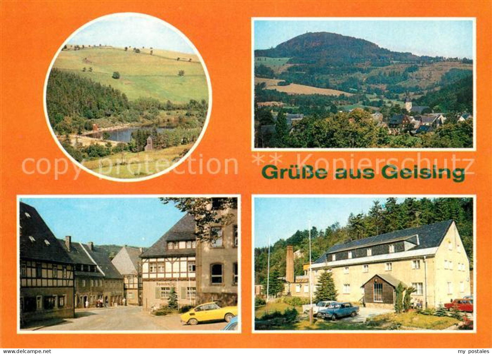 73040997 Geising Erzgebirge Stadtbad Huettenteich Teilansicht Erholungsheim Am A - Geising