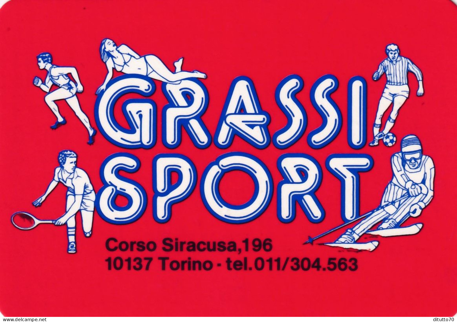 Calendarietto - Grassi Sport - Anno 1989 - Small : 1981-90