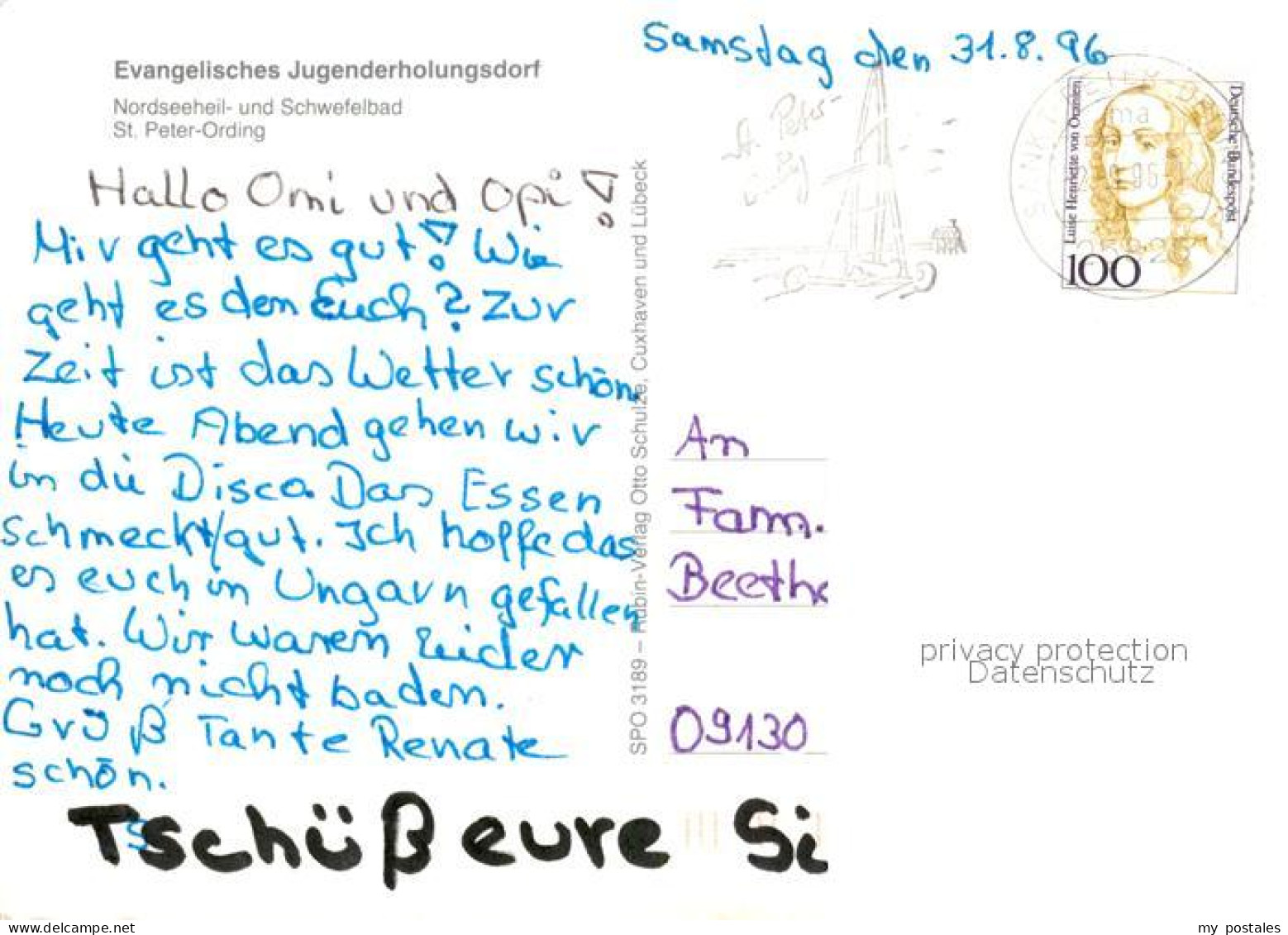 73040931 St Peter-Ording Evangelisches Jugenderholungsdorf St Peter-Ording - St. Peter-Ording