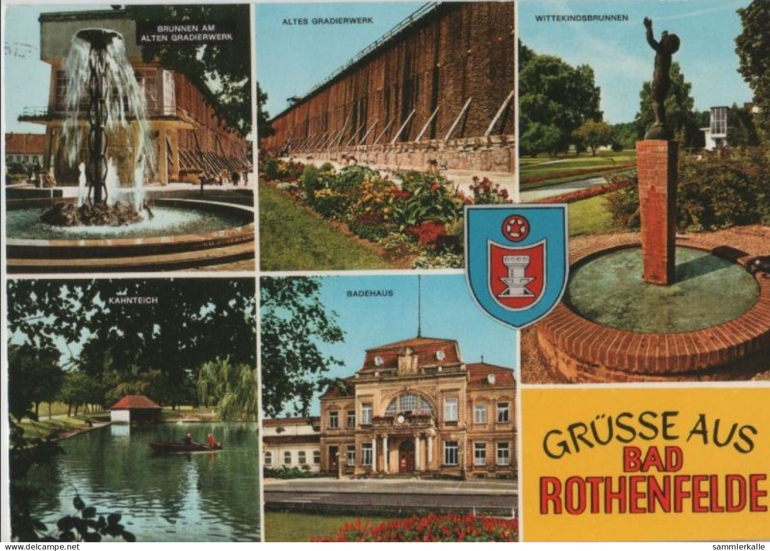 99403 - Bad Rothenfelde - U.a. Brunnen Am Alten Gradierwerk - 1985 - Bad Rothenfelde