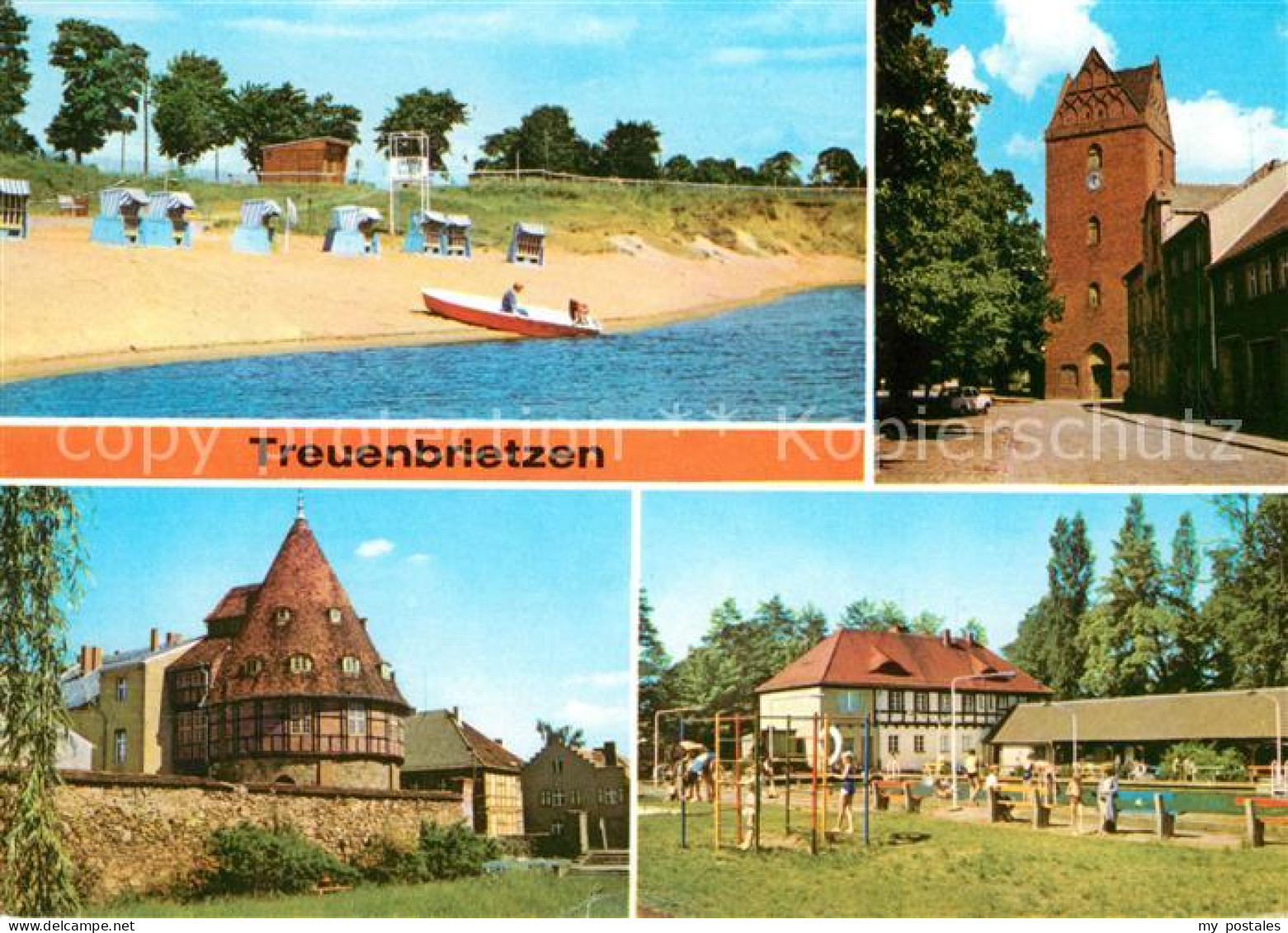 73040828 Treuenbrietzen Strandbad Marienkirche Heimatmuseum Schwimmbad Treuenbri - Treuenbrietzen