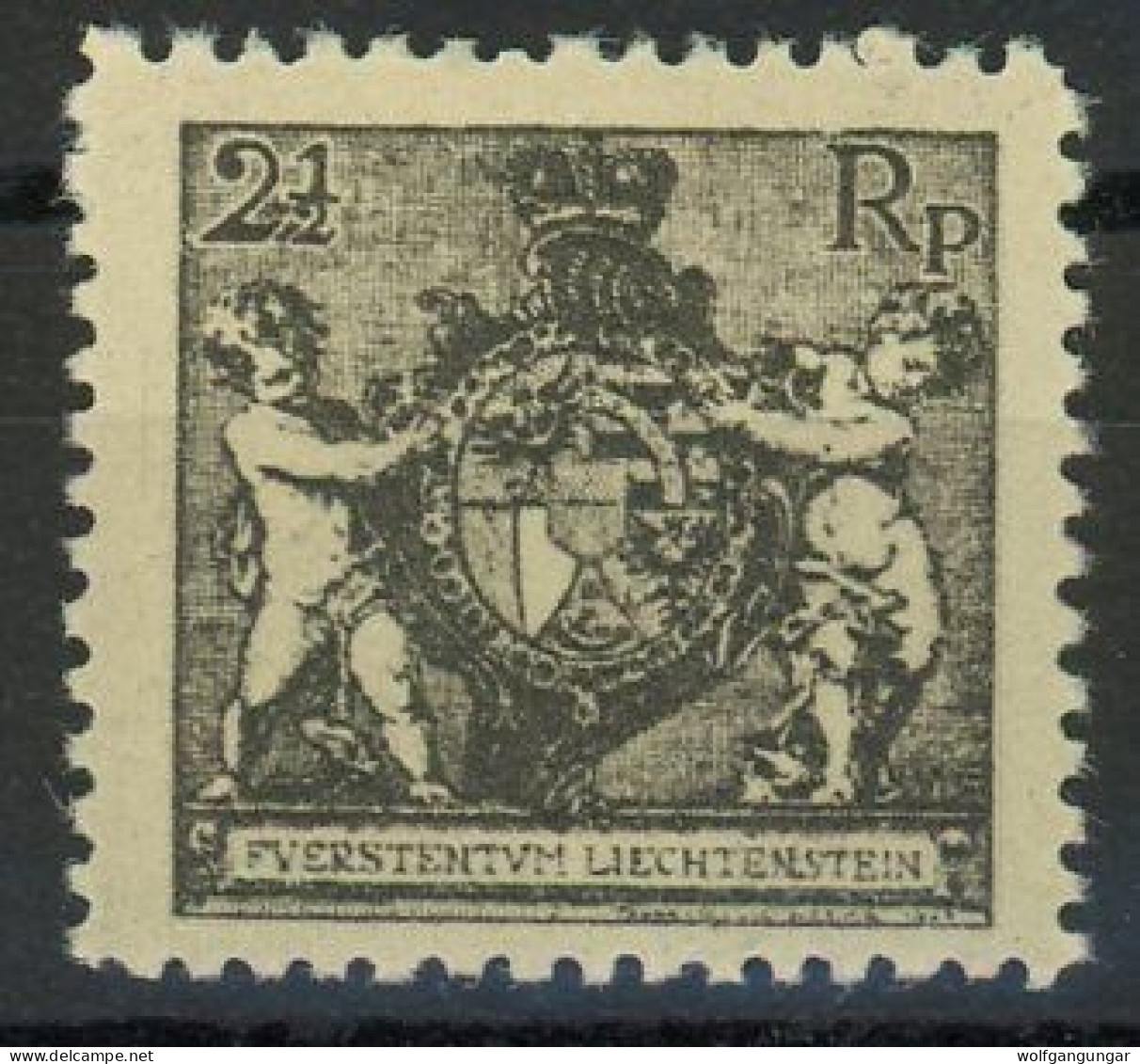 Liechtenstein 1921 Michel Nummer 46B Gefalzt - Gebraucht