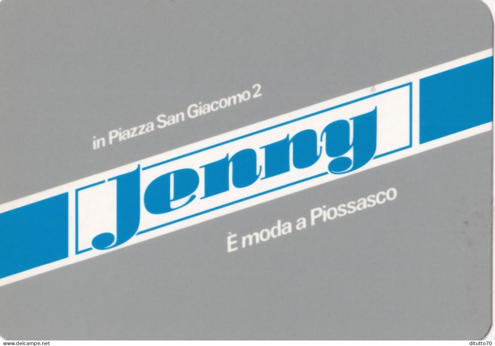 Calendarietto - Jenny - E Moda A Passiasco - Anno 1989 - Petit Format : 1981-90