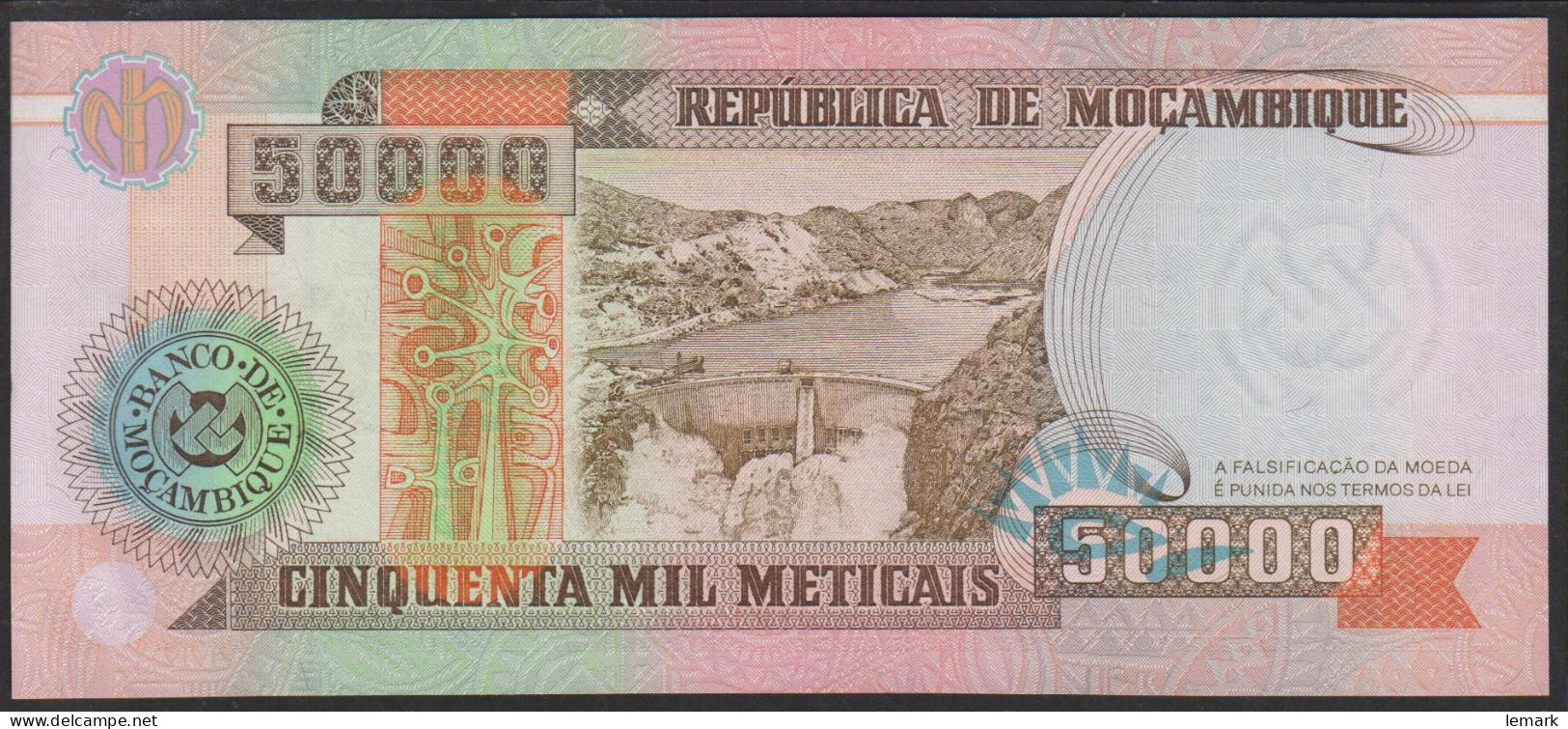 Mozambique 50000 Meticais 1993 P138 UNC - Mozambico