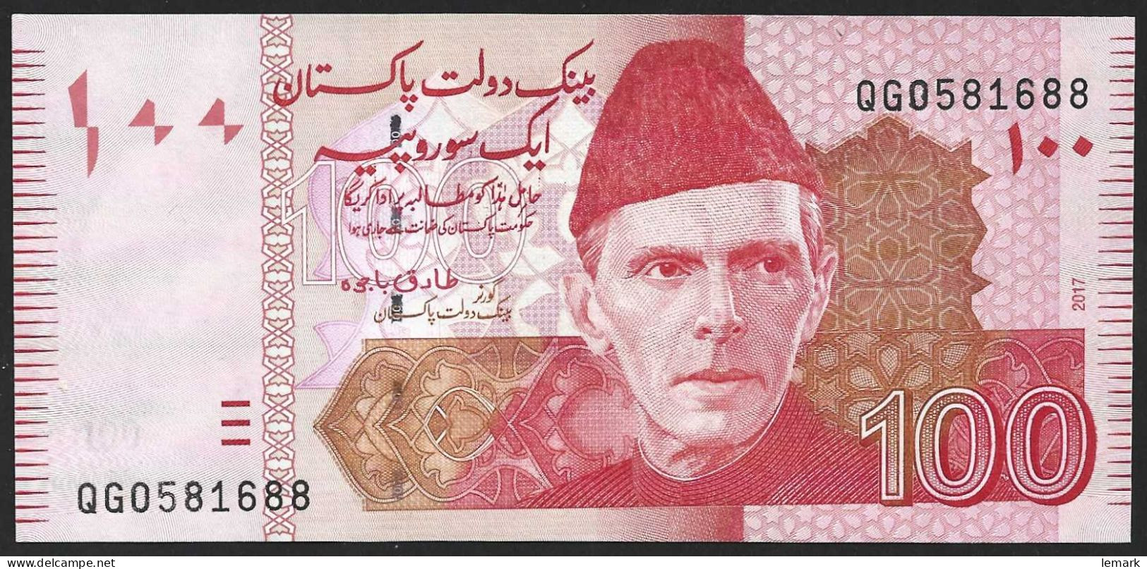 Pakistan 100 Rupees 2017 P48l UNC - Pakistan