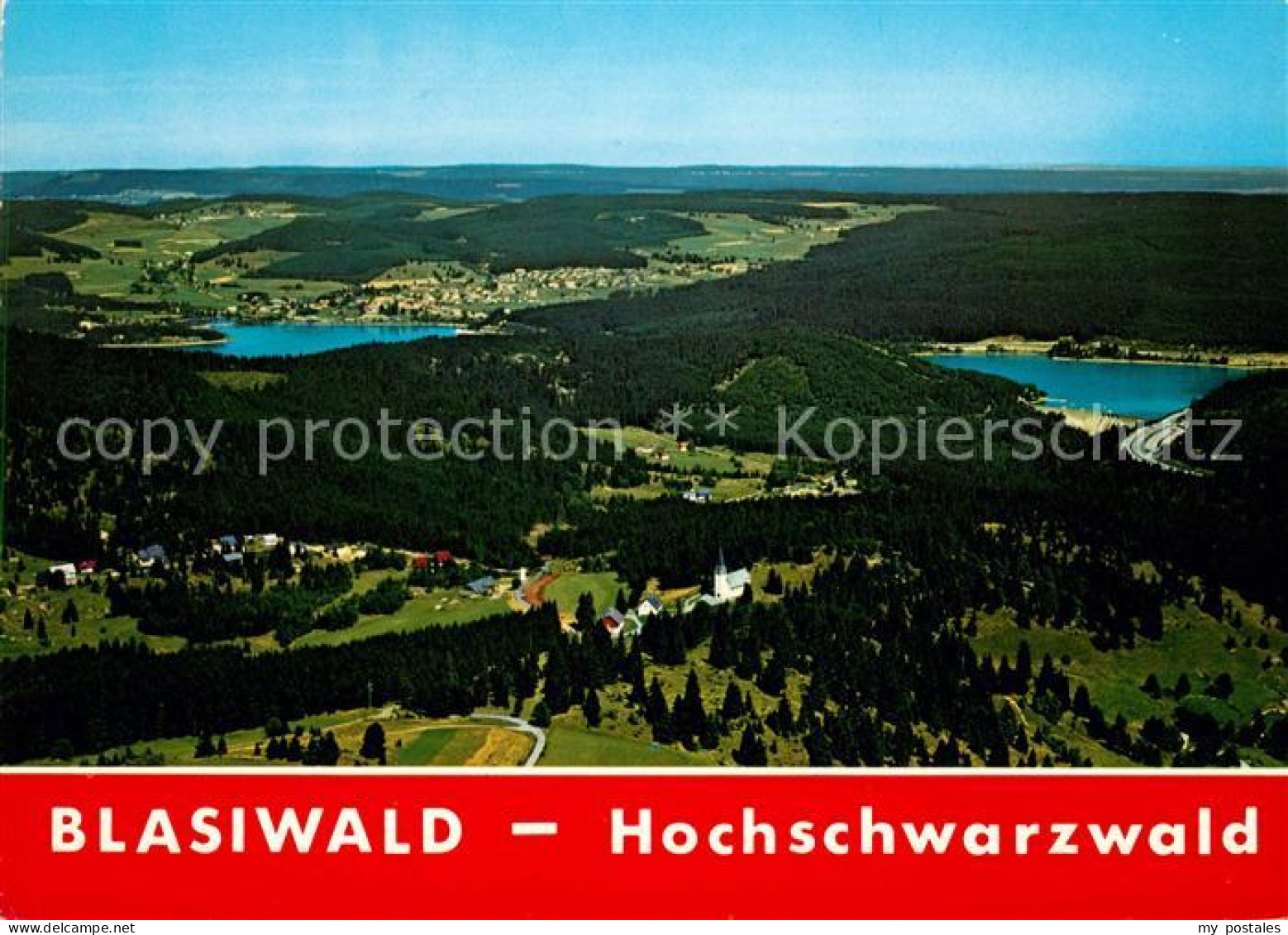 73039793 Blasiwald Fliegeraufnahme Blasiwald - Schluchsee