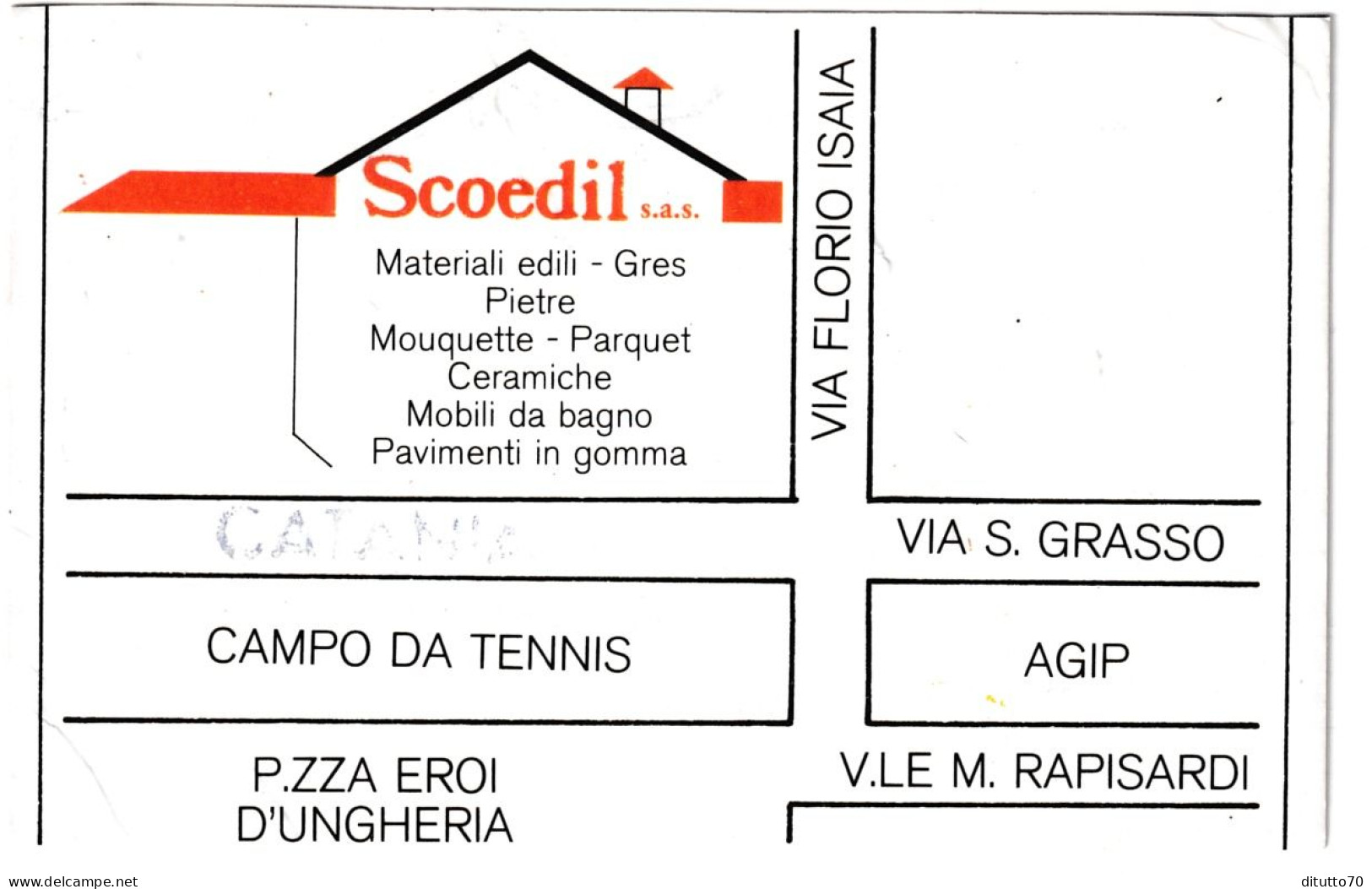 Calendarietto - Scoedil - Catania - Anno 1988 - Small : 1981-90