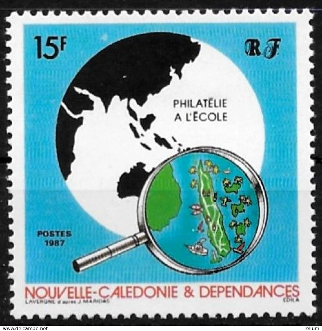 Nouvelle Calédonie 1987 - Yvert N° 545 - Michel N° 813 ** - Nuovi