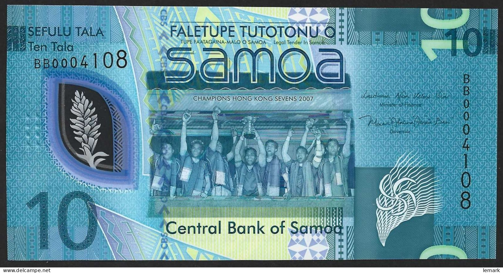 Samoa 10 Tala 2023 P48 UNC - Samoa