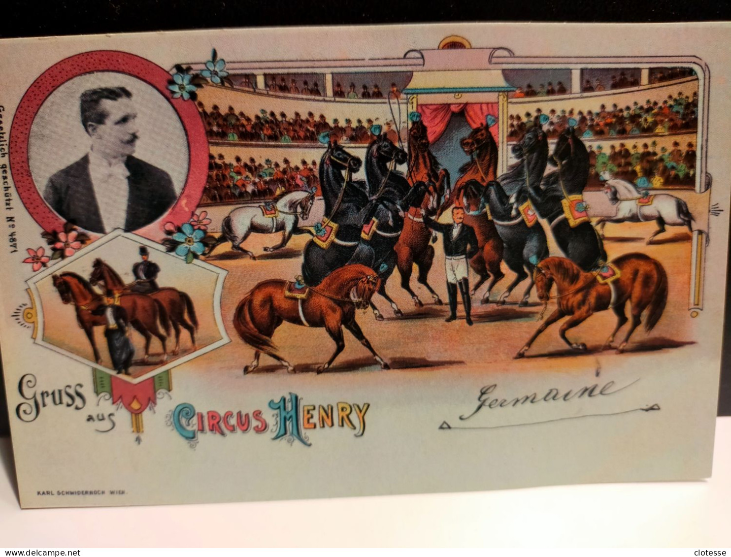 Circus Henry 1900(RIPRODUZIONE) - Manifestations