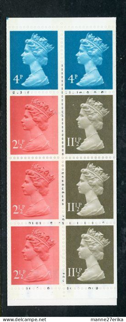 Great Britain Booklet - Unused Stamps