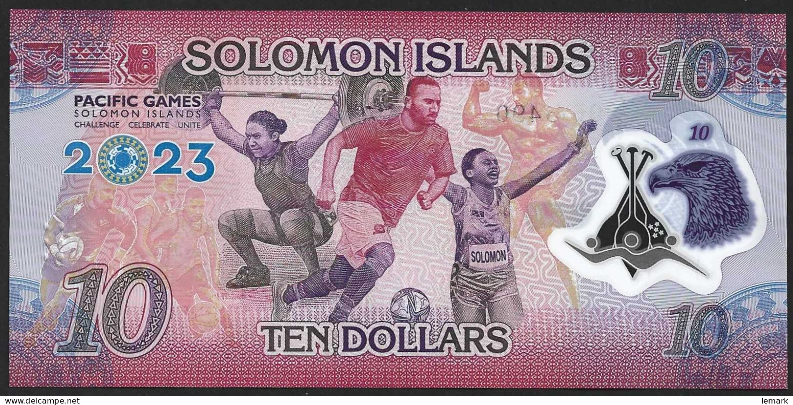 Solomon Islands 10 Dollar 2023 P39 UNC - Salomons