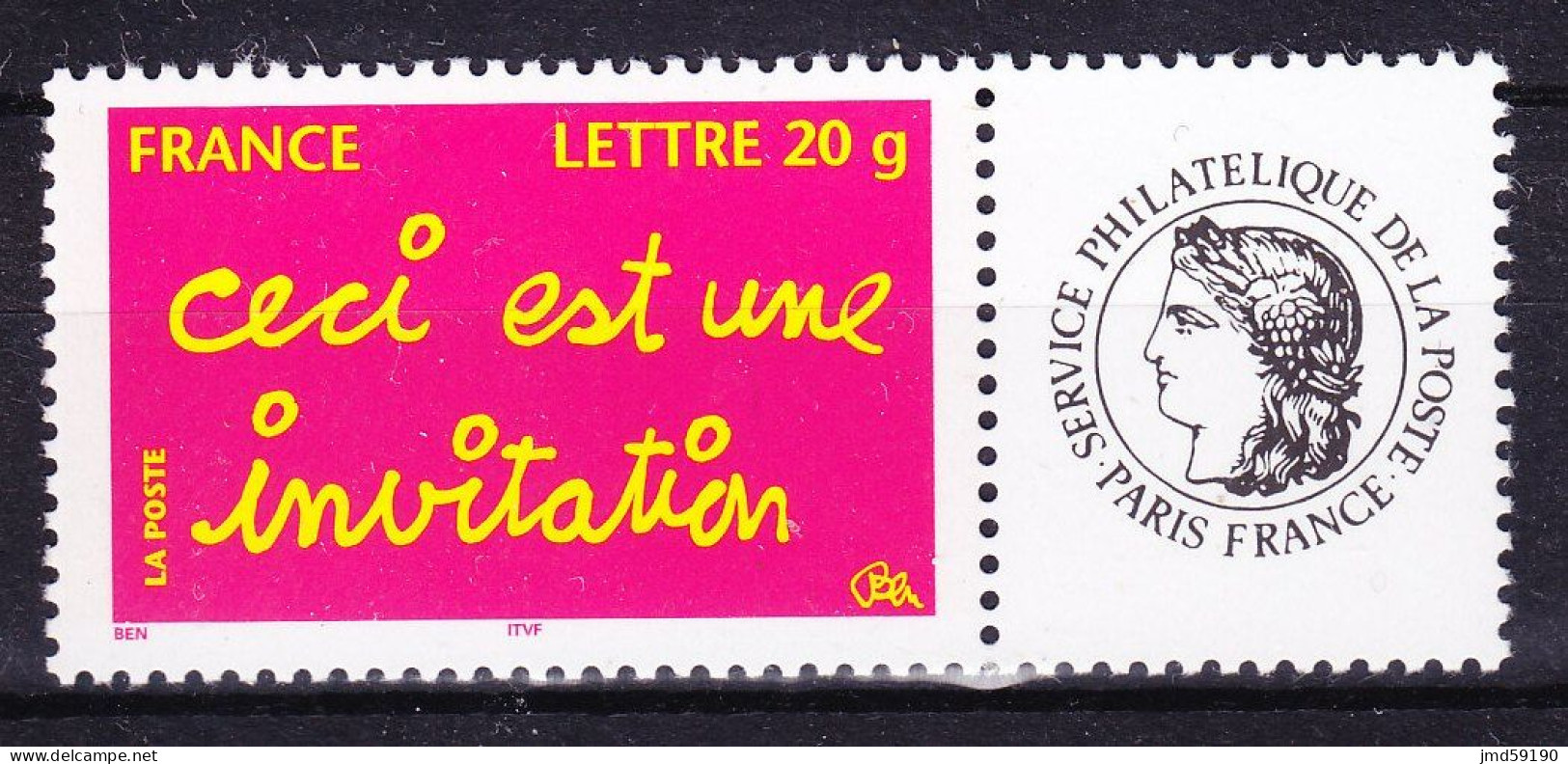 Timbre Personnalisé Neuf N°3760A Avec Logo CERES - Other & Unclassified